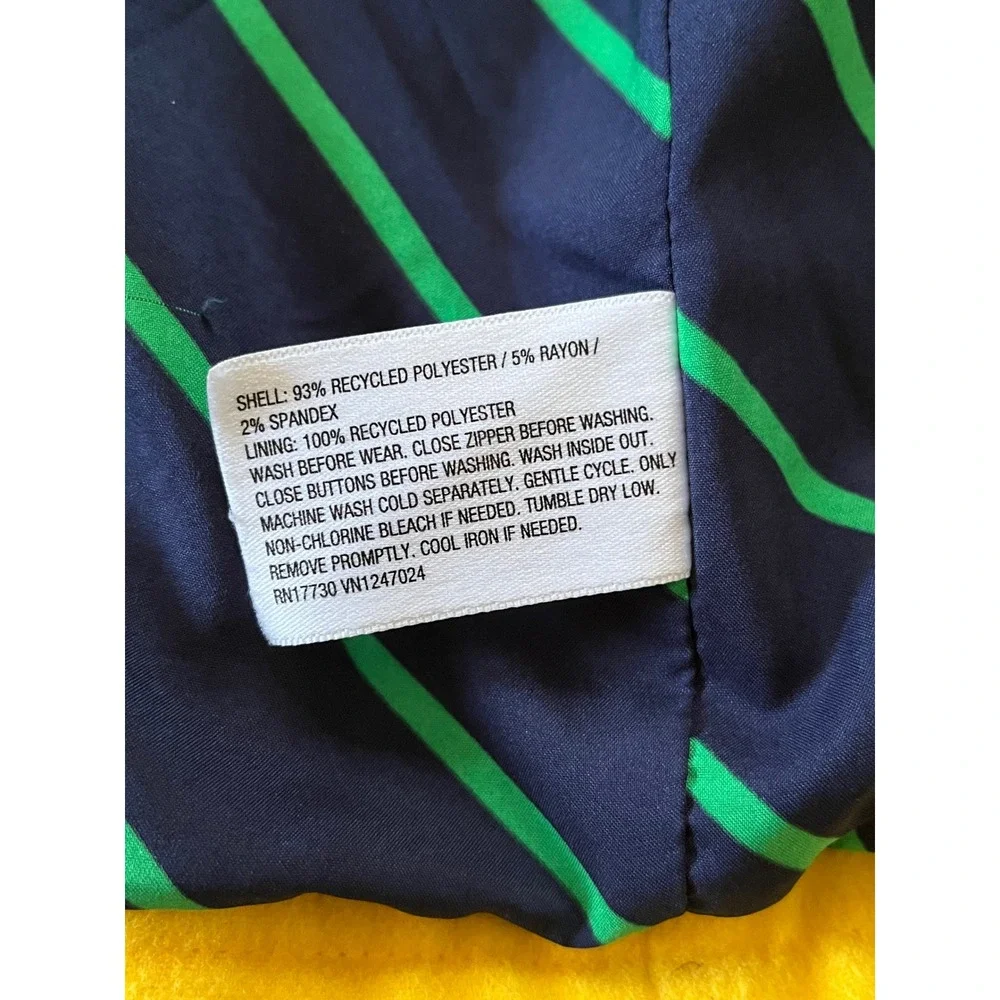 Rowing Blazers Kids Yellow Fleece Duffle Pea Coat Toggle Hooded Jacket XS 4/5
